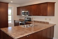 A photo of  townhouse kitchen at Fecteau Circle in Barre Vermont